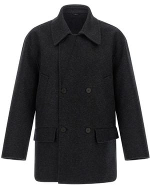 Fendi Wool Felt Blouson - Black