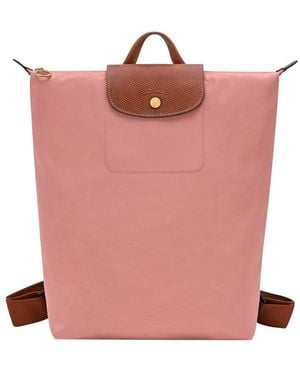 Longchamp 'Le Pliage Original' Medium Backpack - Pink