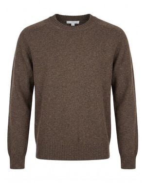 Malo Cashmere Round Neck - Brown