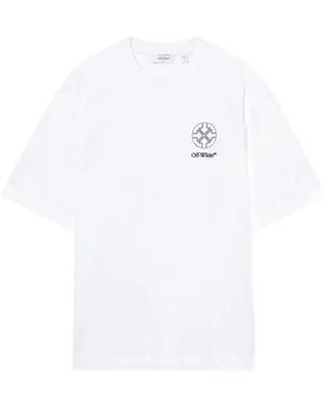 Off-White c/o Virgil Abloh 'Offline Half Arrow Skate' T-Shirt - White