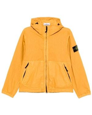 Stone Island 'Nylon Panama-Tc' Jacket - Yellow