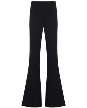Elisabetta Franchi Flared Trousers - Blue