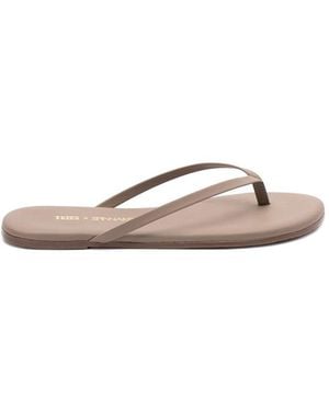 TKEES 'Lily Liners' Flip Flops - White