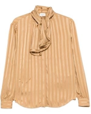 Saint Laurent Blouse - Natural