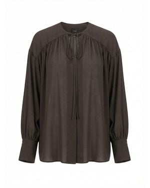 Pinko 'Asola' Blouse - Grey