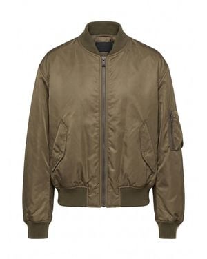 Prada Re-Nylon Bomber Jacket - Green