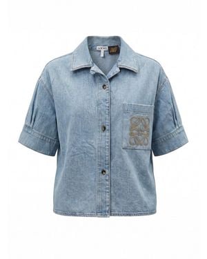 Loewe Paula's Ibiza Short Sleeve Shirt - Blue