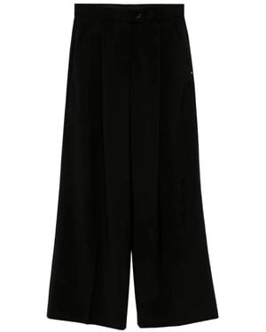 Sportmax Wide Leg Pants - Black