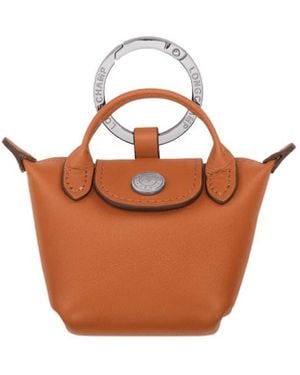 Longchamp 'Le Pliage Xtra' Key Ring - Pink