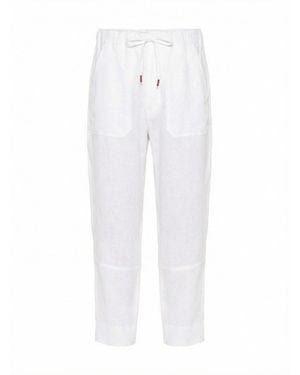 Kiton 'Utilitarian' Trousers - White