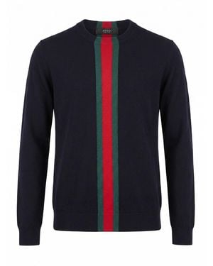 Gucci Roundneck Jumper - Blue