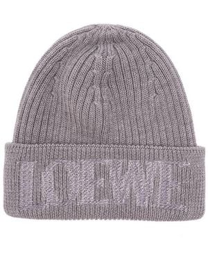 Loewe Beanie - Purple