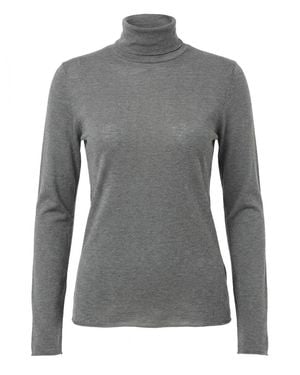 Purotatto Turtle Neck Jumper - Grey