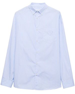 Prada Striped Shirt - Blue