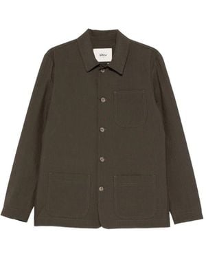 Altea 'Constantin Seersucker' Jacket - Green