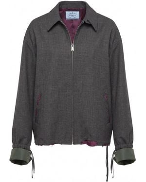 Prada Bomber Jacket - Gray