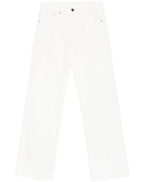 Dondup 'Jacklyn' Wide Leg 5-Pocket Jeans - White