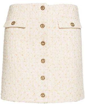 Twin Set Mini Skirt - Natural