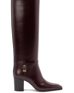 Saint Laurent 'Julia' Boots - Brown