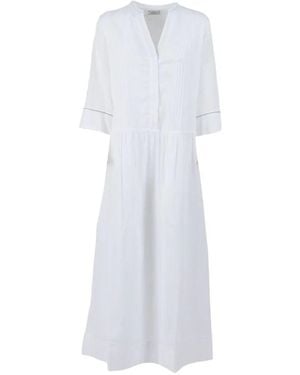 Peserico Midi Dress - White