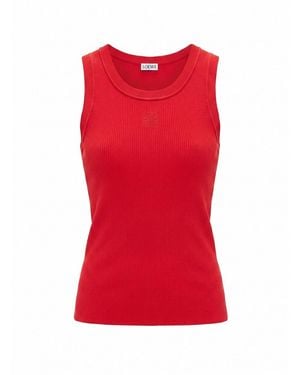 Loewe Tank Top - Red