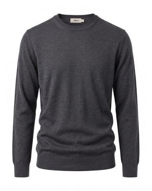 Altea Long Sleeve Crew-Neck Sweater - Gray