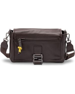 Fendi Flux' Messenger Bag - Grey