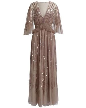 Alberta Ferretti Dress - Natural