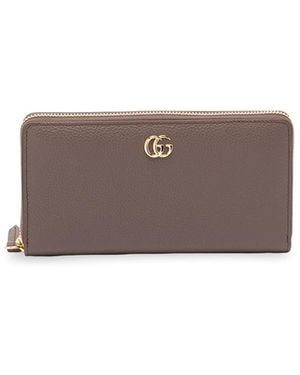 Gucci 'Petite Marmont' Wallet - Grey