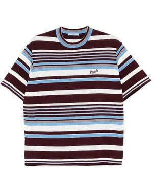 Prada Striped Round Neck - Blue