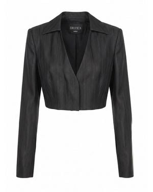 Dondup Tone On Tone Blazer - Black