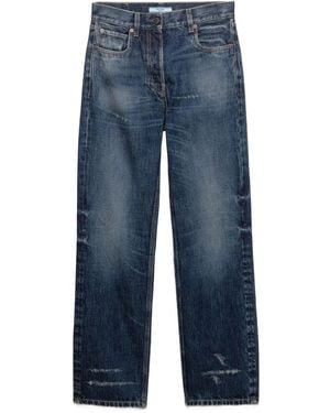 Prada Denim Cotton Jeans - Blue