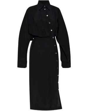 Sportmax Fitted Midi Dress - Black
