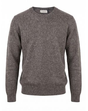 Piacenza 1733 Round Neck Jumper - Grey