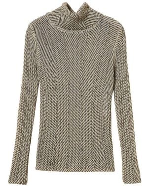 Twinset Turtle Neck Sweater - Gray