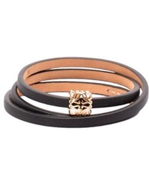 Loewe 'Anagram Bombe' Twist Bracelet - White