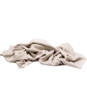 Brunello Cucinelli 'Diamante' Scarf - Grey