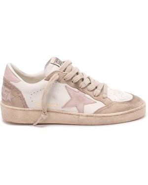 Golden Goose 'Ball Star' Sneakers - Pink