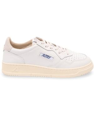 Autry 'Medalist' Low Trainers - White