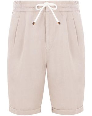 Brunello Cucinelli Shorts - Natural