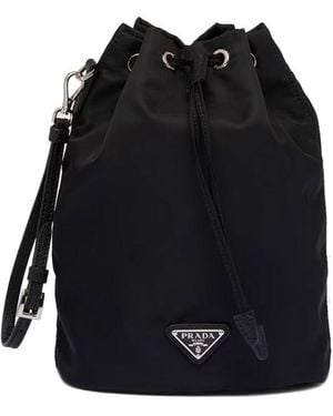 Prada Re-Nylon Pouch - Black