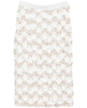 P.A.R.O.S.H. P.A.R.O..H. Skirt - White