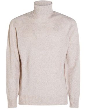 Altea Long Sleeve Turtle-Neck Jumper - Natural