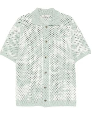 Altea Floreal Print Short Sleeve Shirt - Green