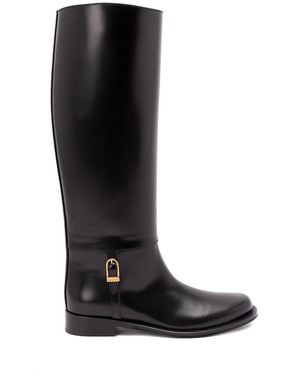 Saint Laurent 'Julia' Boots - Black