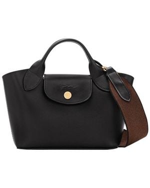 Longchamp 'Epure Timeless' Extra Small Tote - Black