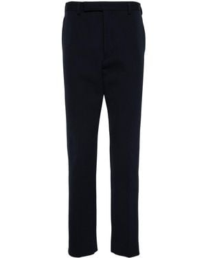 Prada Pressed-Crease Trousers - Blue