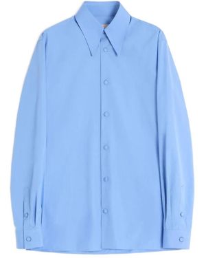 Valentino Garavani Long Sleeve Shirt - Blue