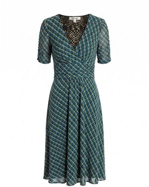 Diane von Furstenberg 'Koren' Reversible Dress - Green