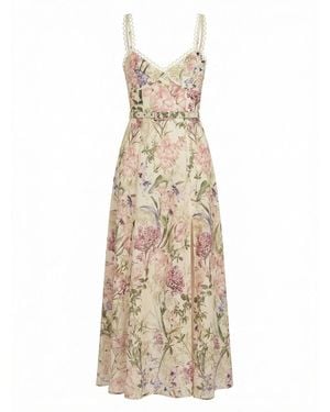 Charo Ruiz Long Dress 'Iraso - Natural